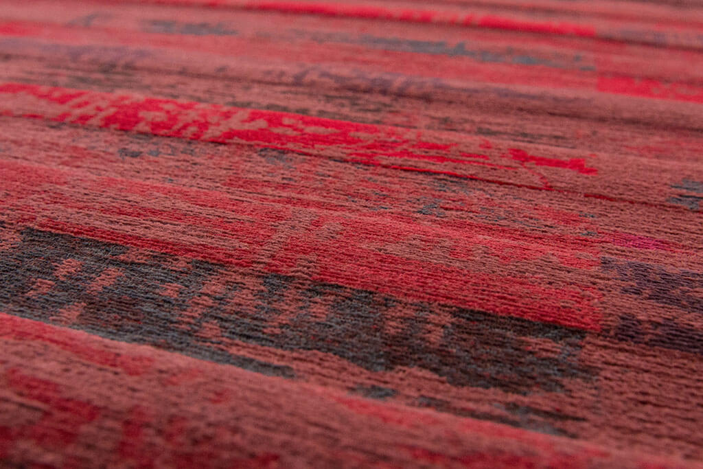 Red Max Rug by Louis de Poortere