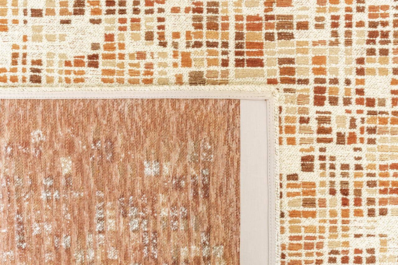 Pumpkin Jacquard Wilton Rug