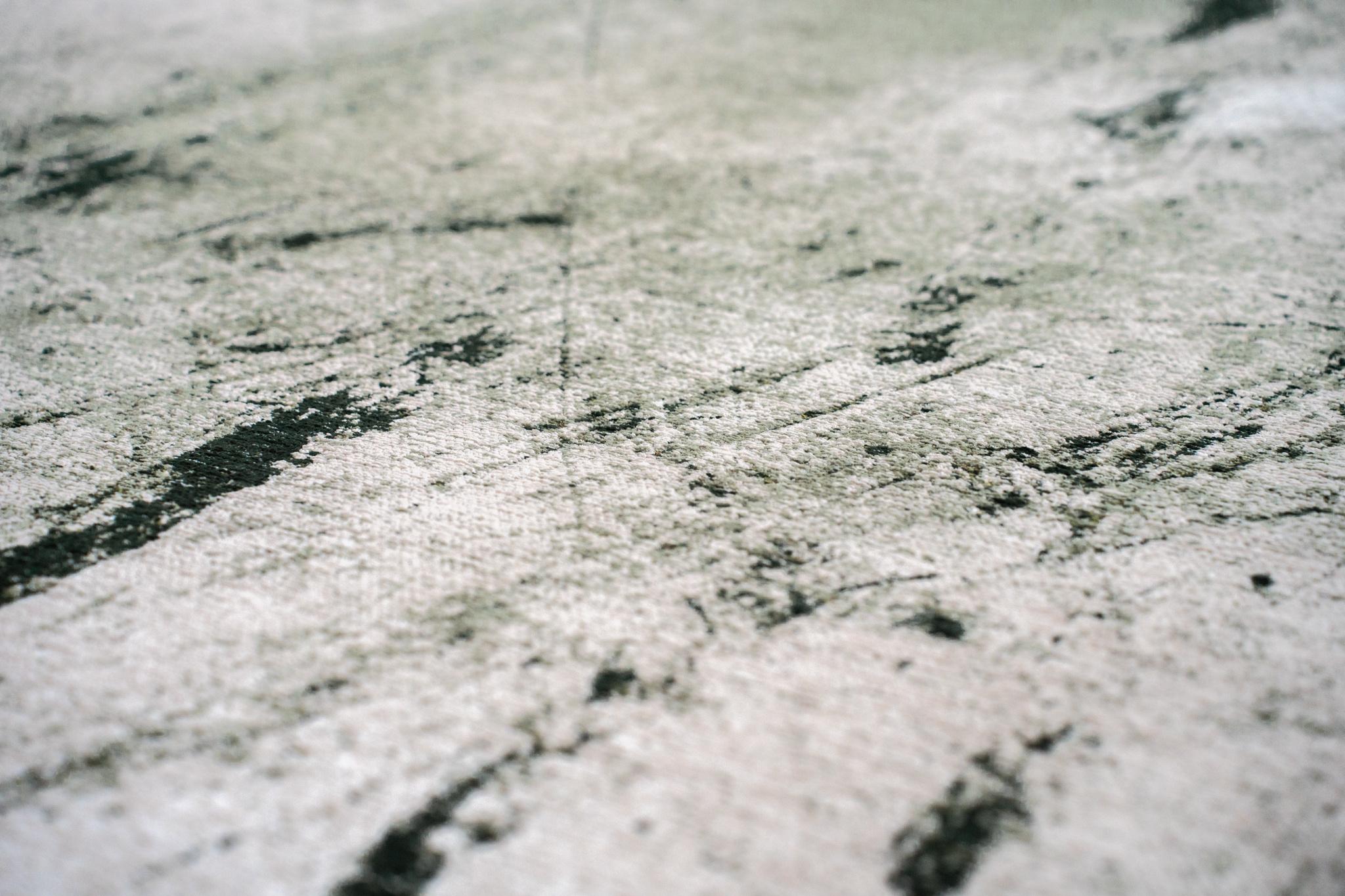 Earthy Green Abstract Area Rug | Size: 170 x 240 cm