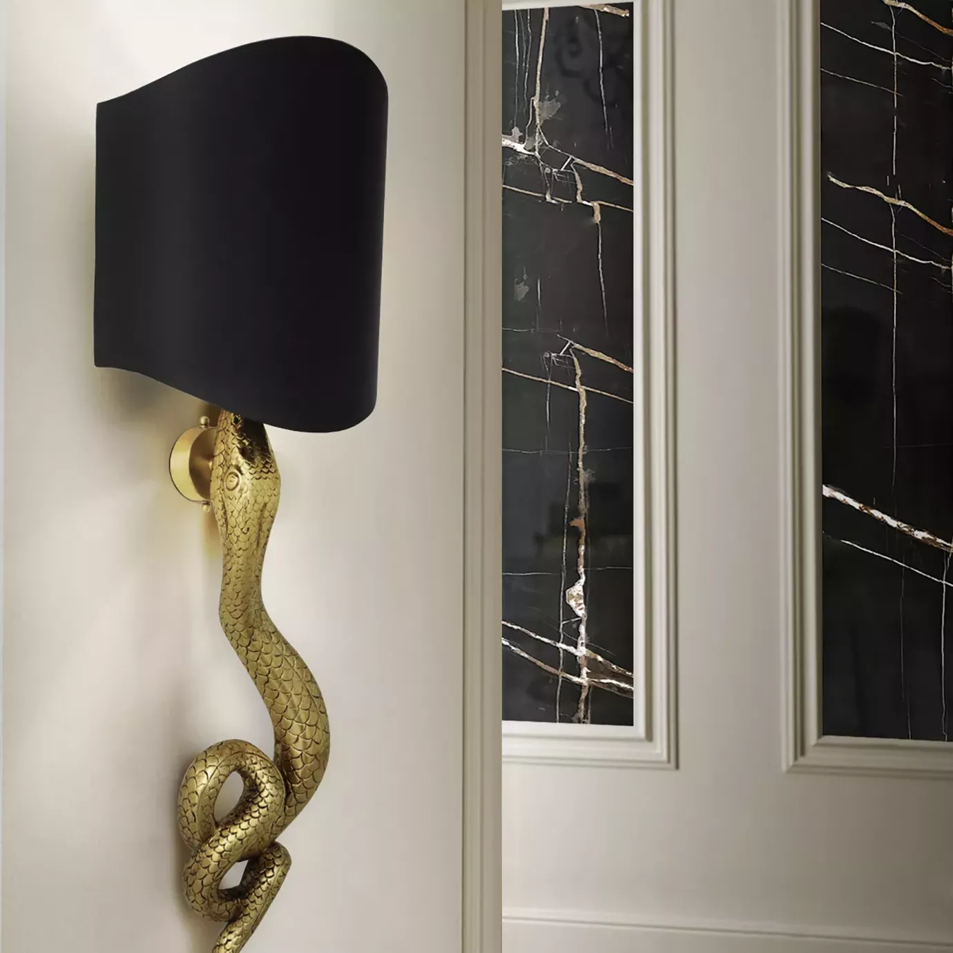Serpentine Wall Light