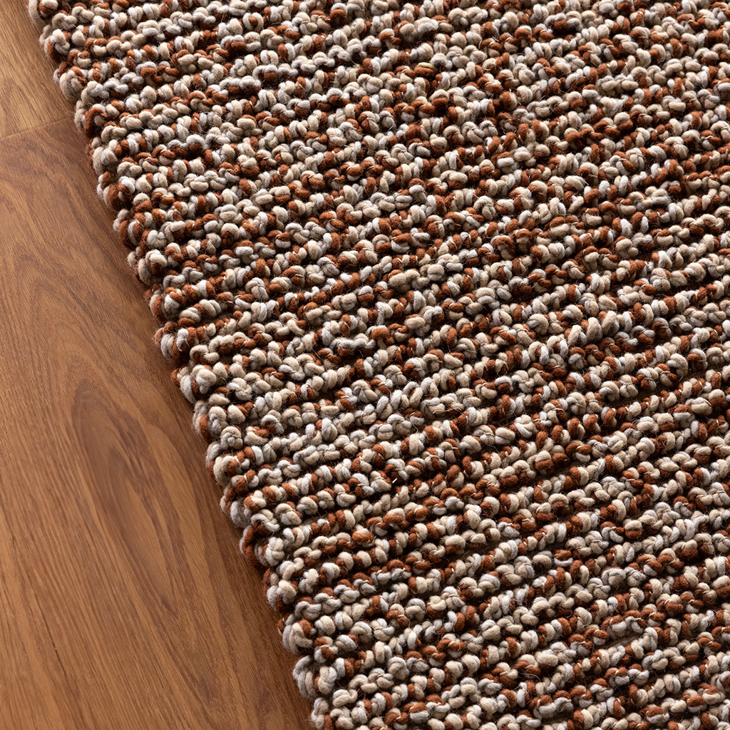 Haven Cognac Rug | Size: 170 x 240 cm