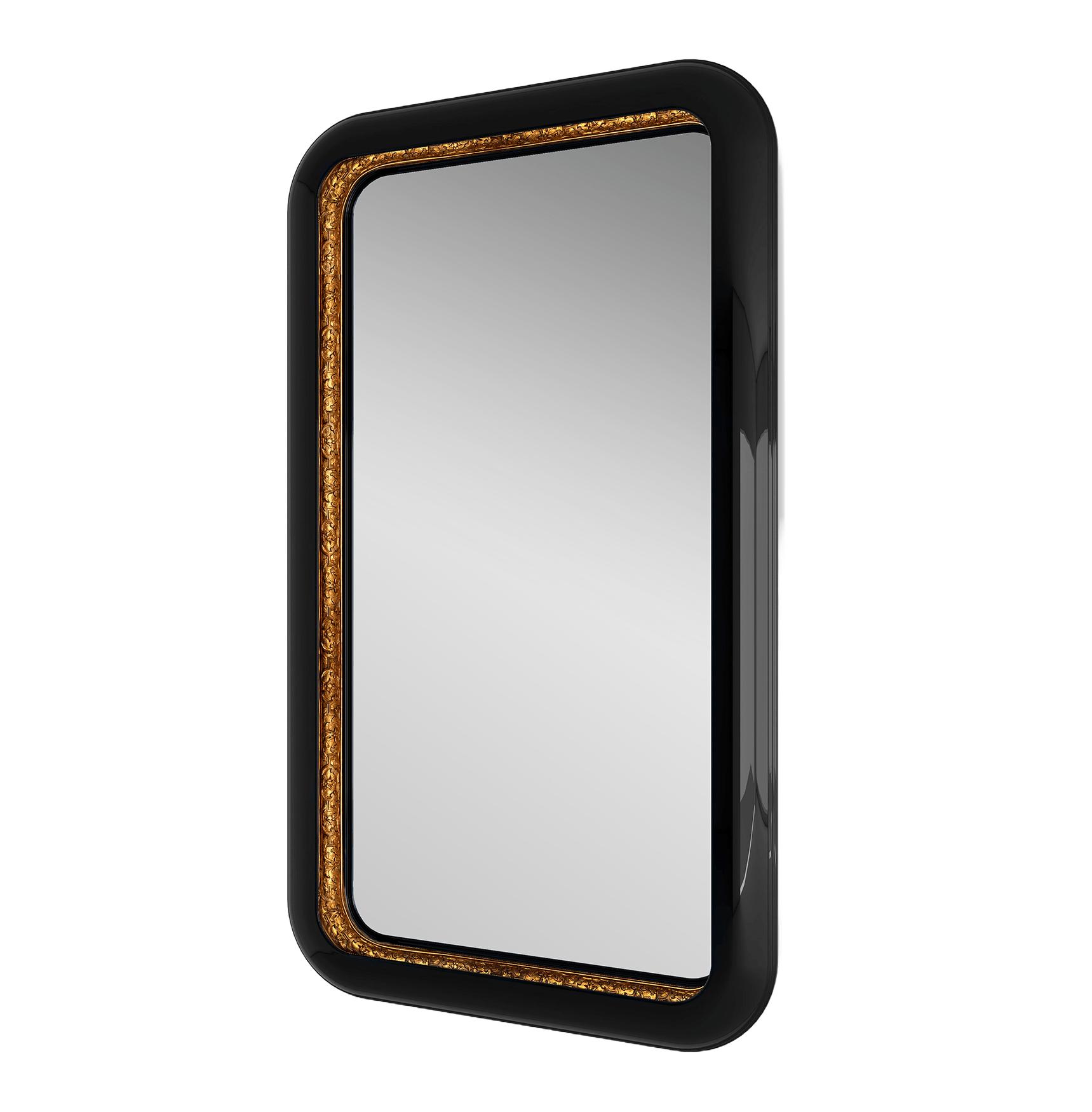 Arc Rectangular Luxe Mirror