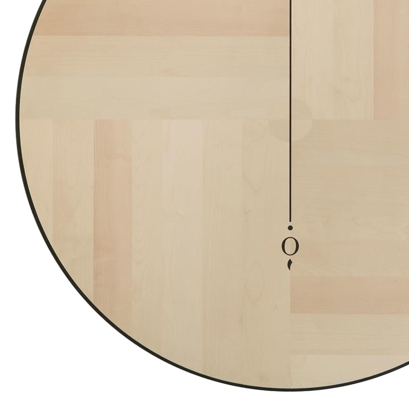 Nord Sud Round Natural Handcrafted Dining Table