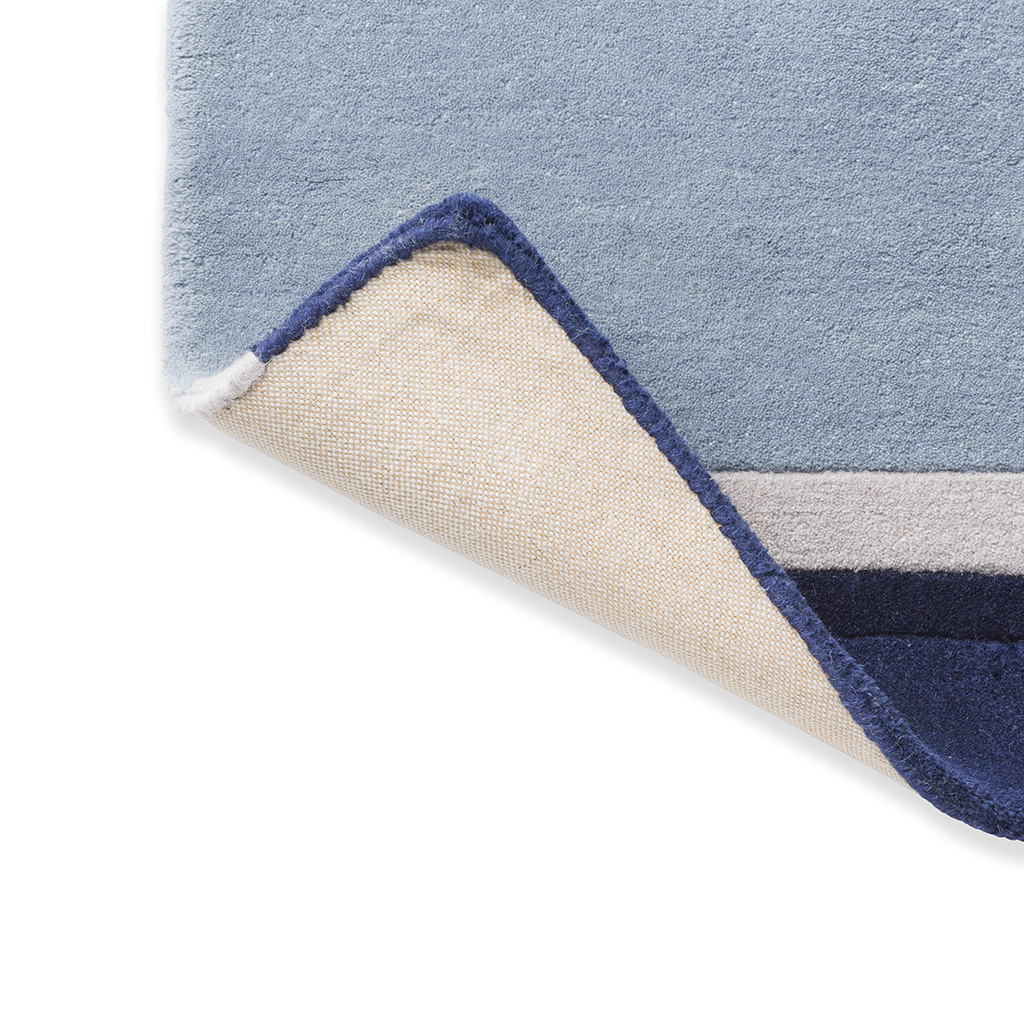 Eaton Striped Cotton Rug | Size: 170 x 240 cm