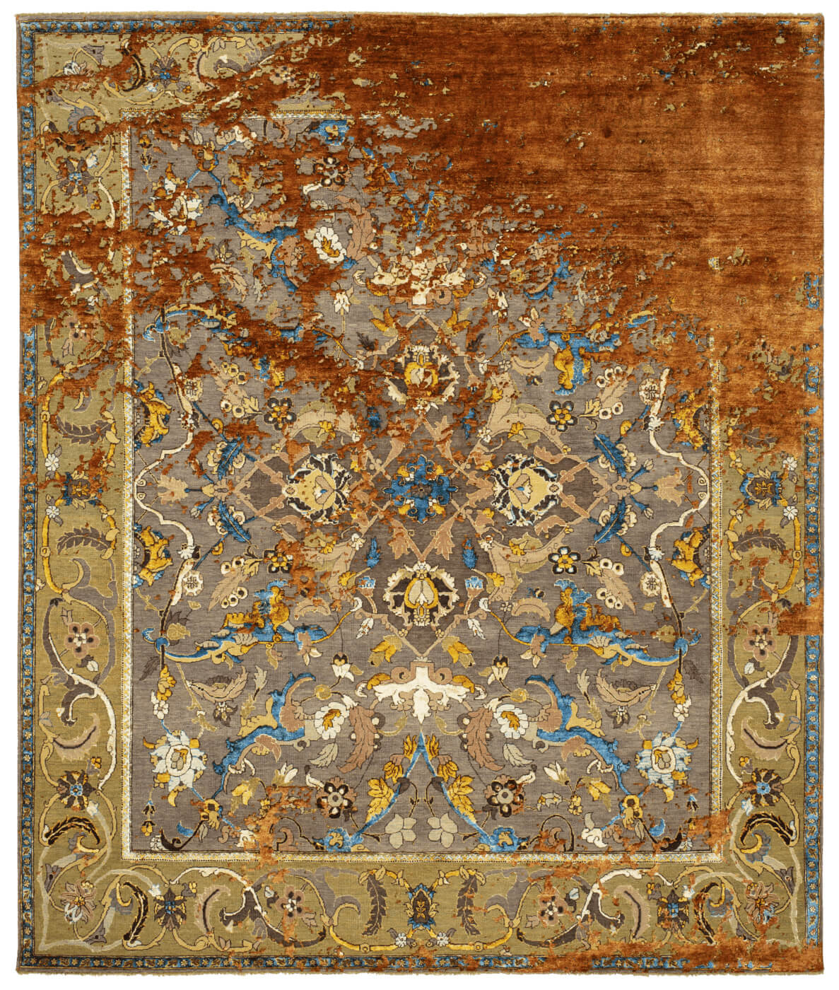 Oriental Hand-woven Luxury Rug ☞ Size: 300 x 400 cm