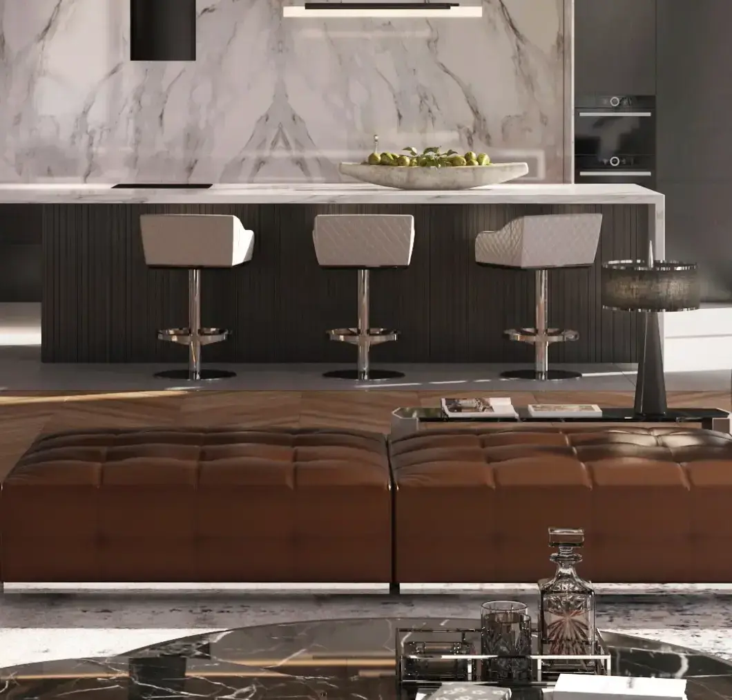 Maverick Swivel Bar Chair - 1