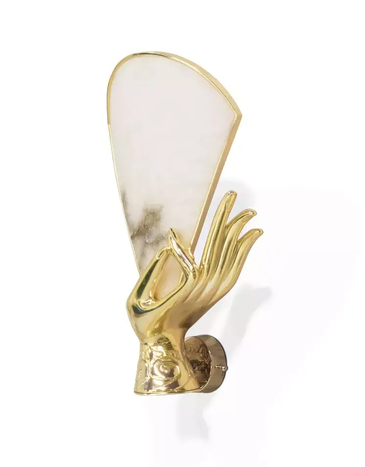 Muse Alabaster Wall Light