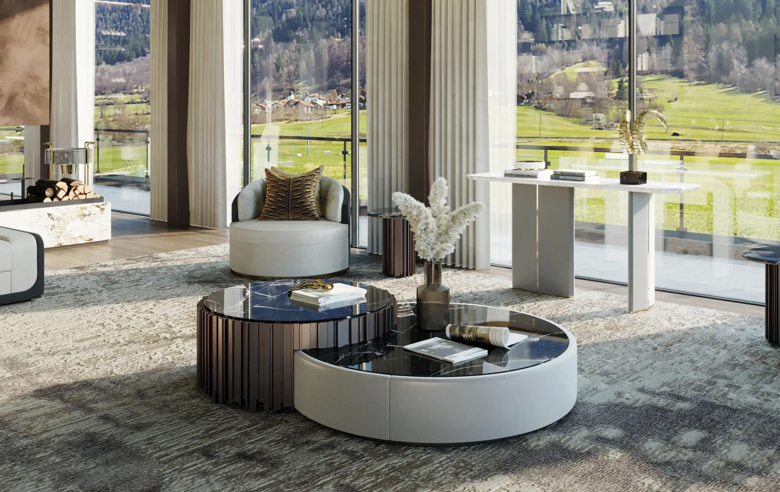 Majestic Set I Coffee Table - 3