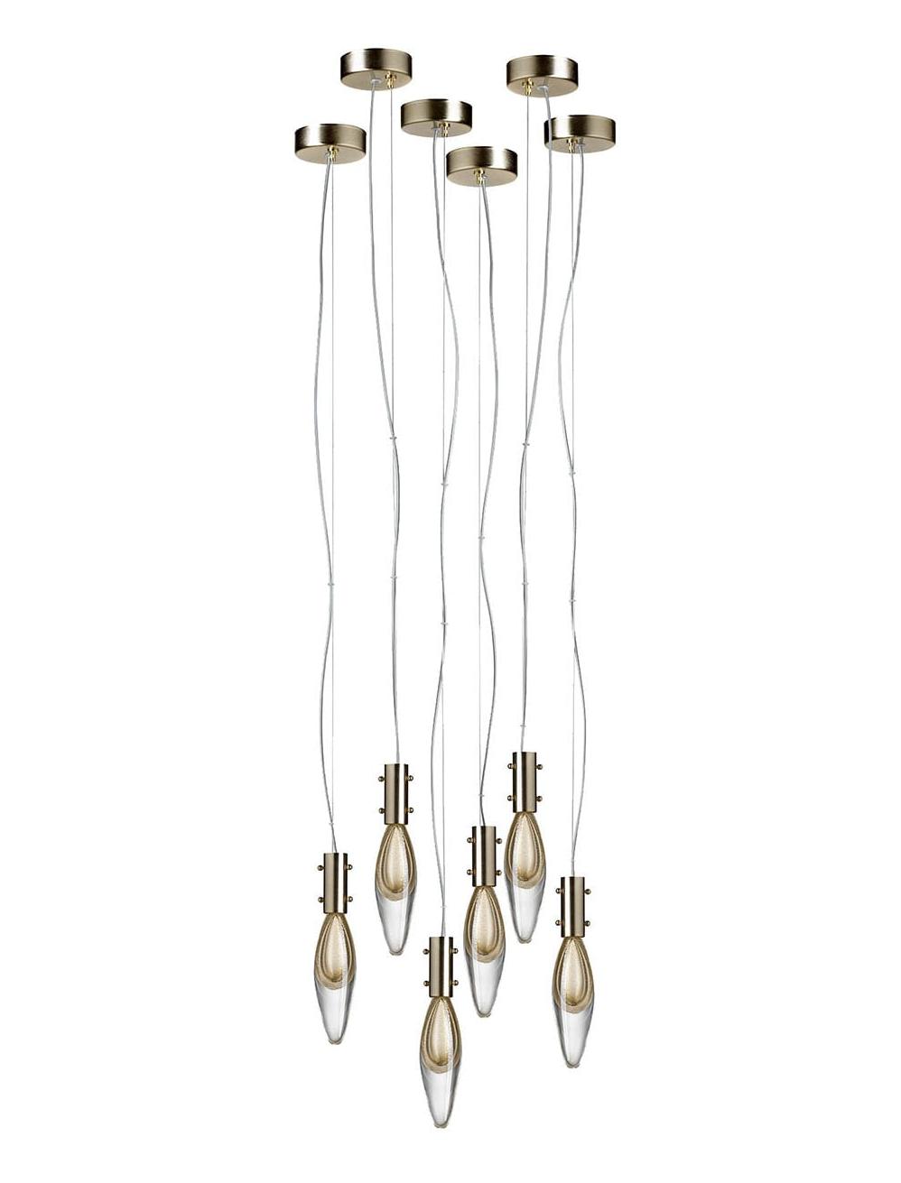 Murano Drops 6-Light Pendant