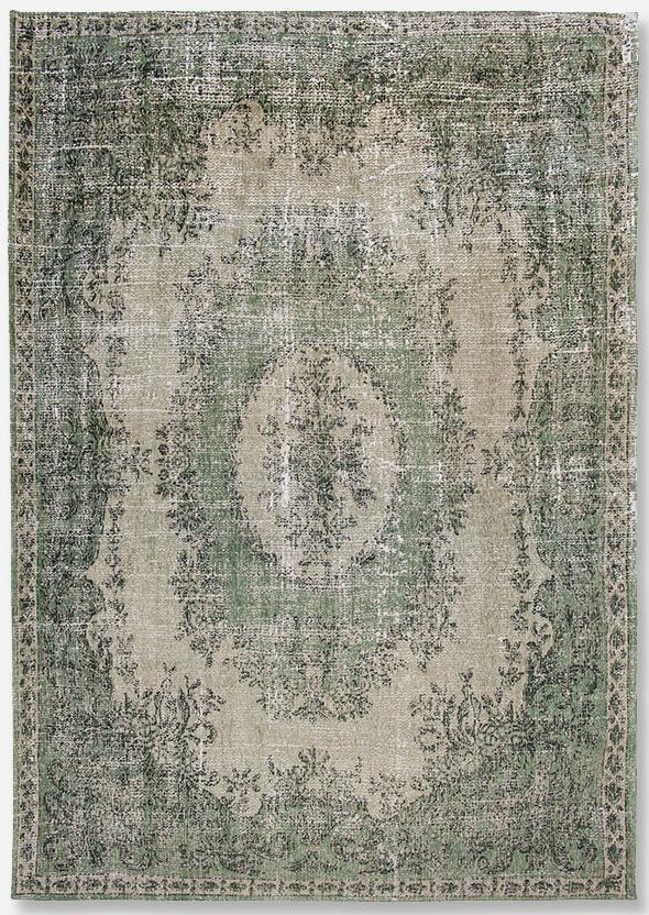 Antique Medallin Green Rug | Size: 230 x 330 cm