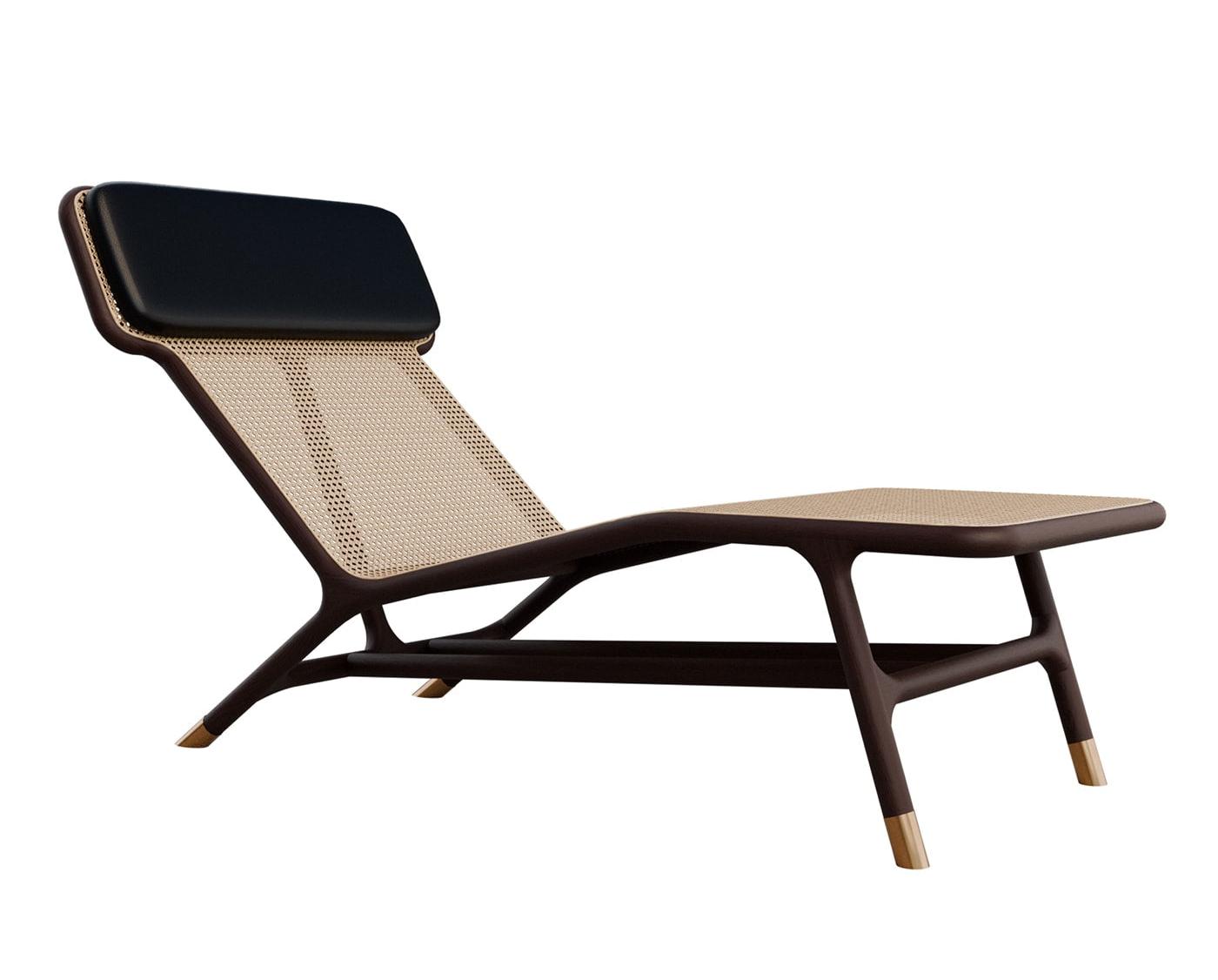 Joyce Dark Italian Chaise Longue