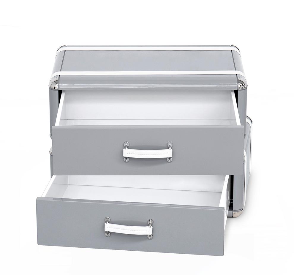 Skyline Grey Nightstand