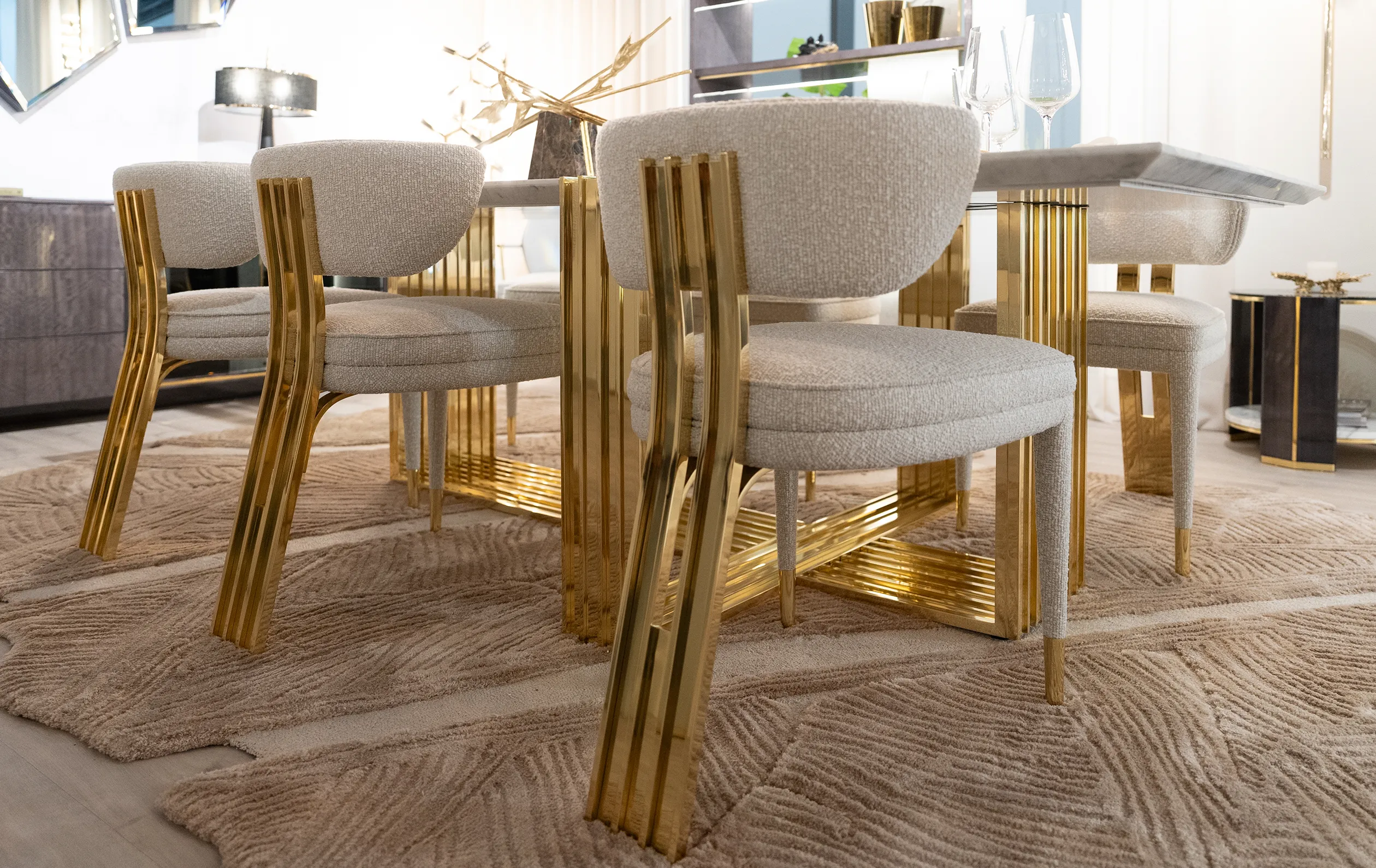 Mesh Dining Chair - 4