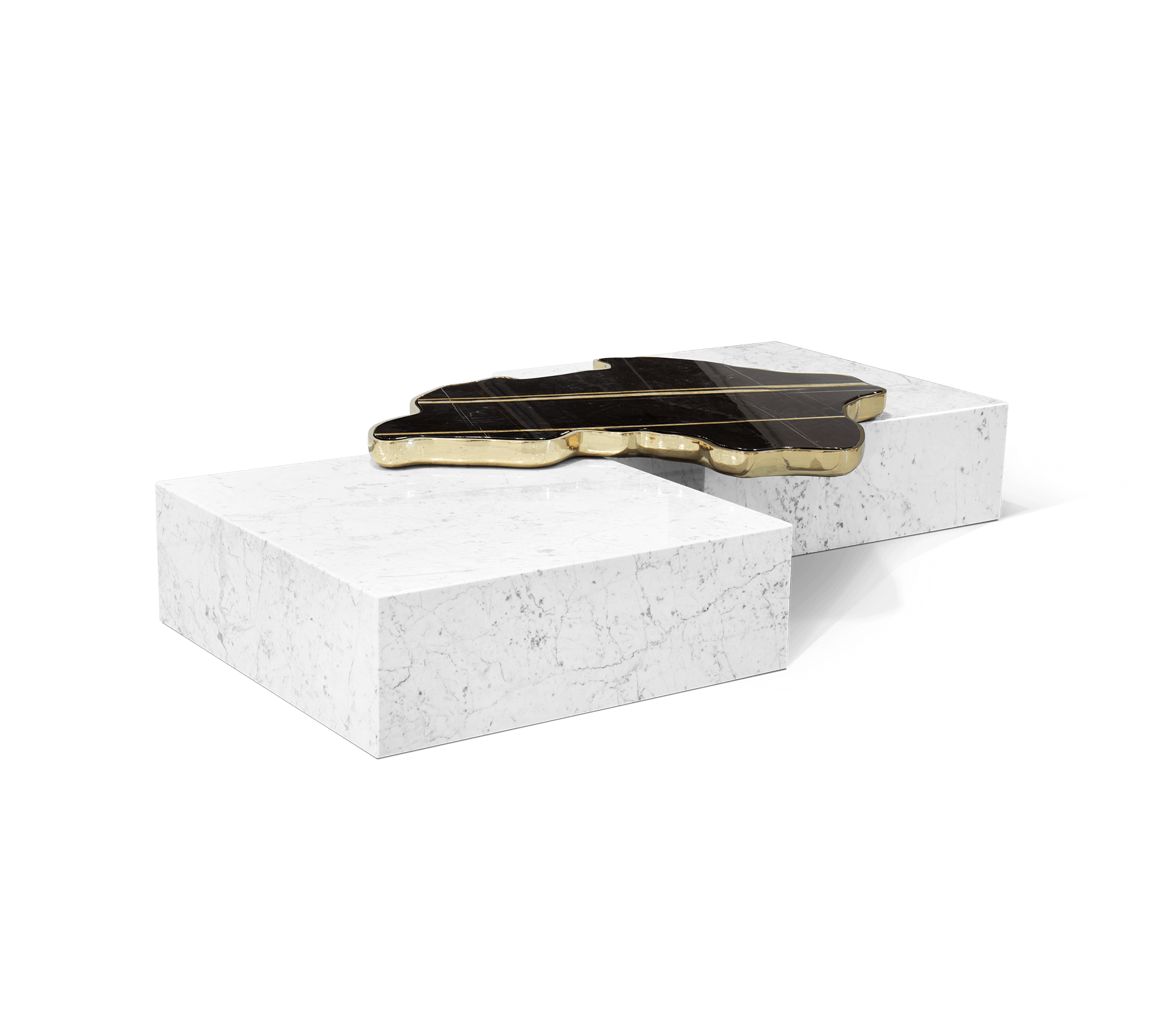 Valencia Ebony Ivory Designer Table