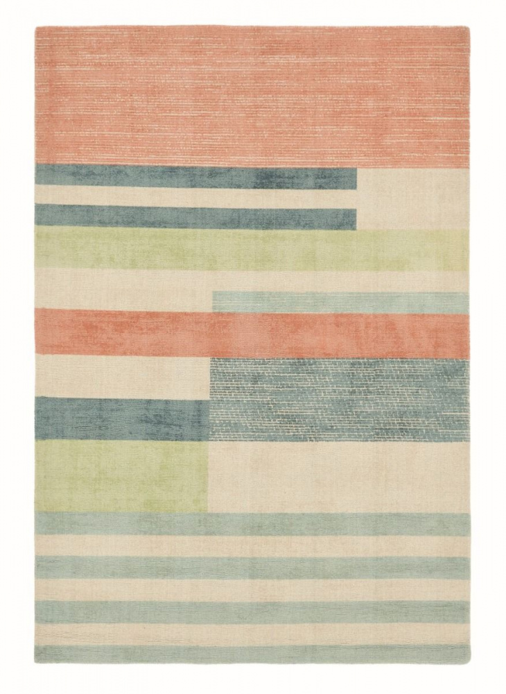 Straight Lines Handwoven NZ Wool Rug