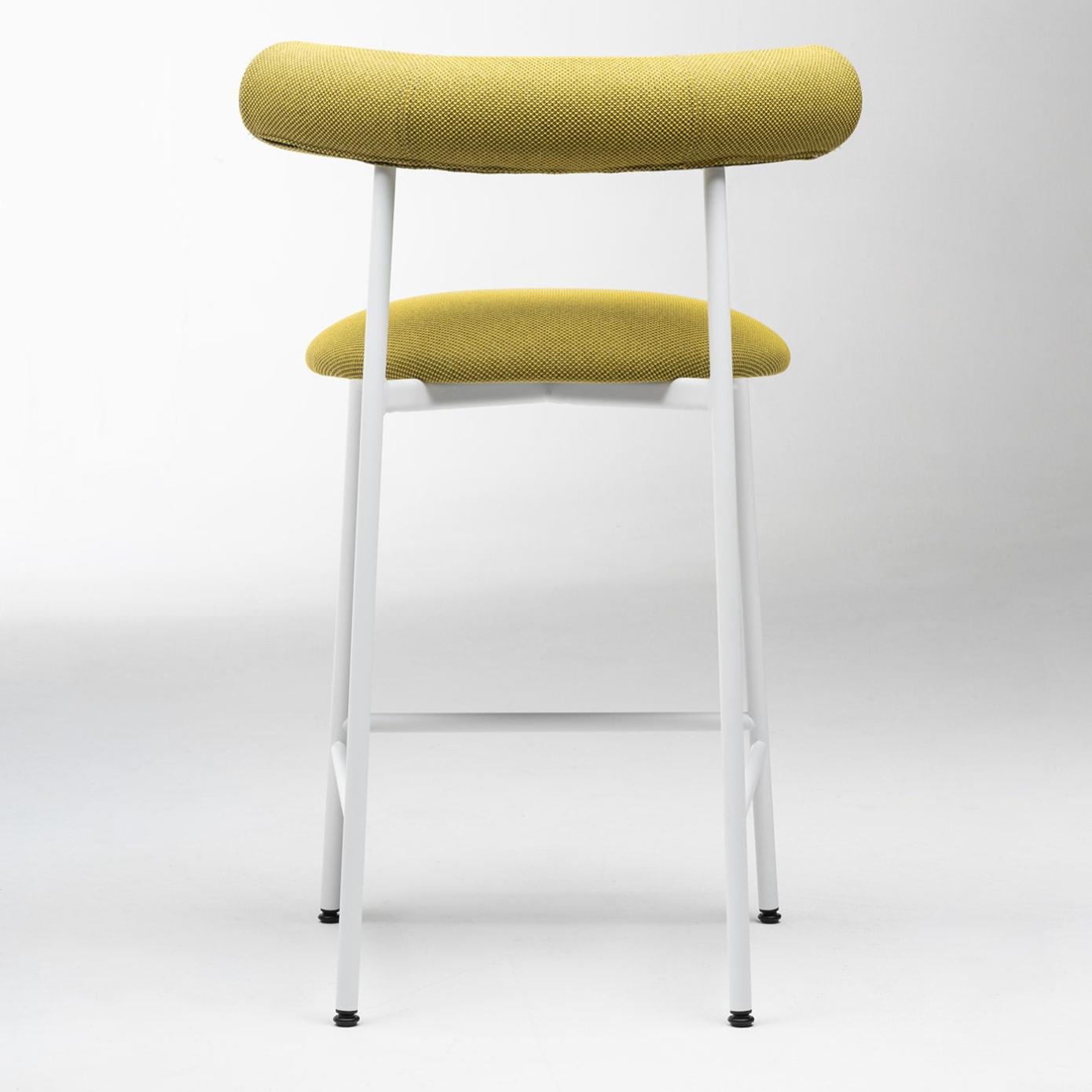 Pampa Yellow Bar Stool