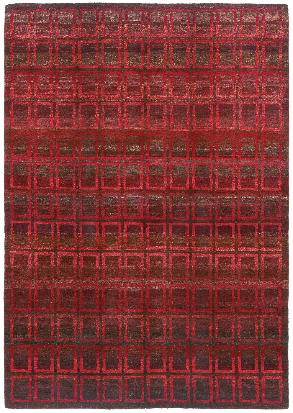 Hand-woven Red Luxury Rug ☞ Size: 250 x 300 cm