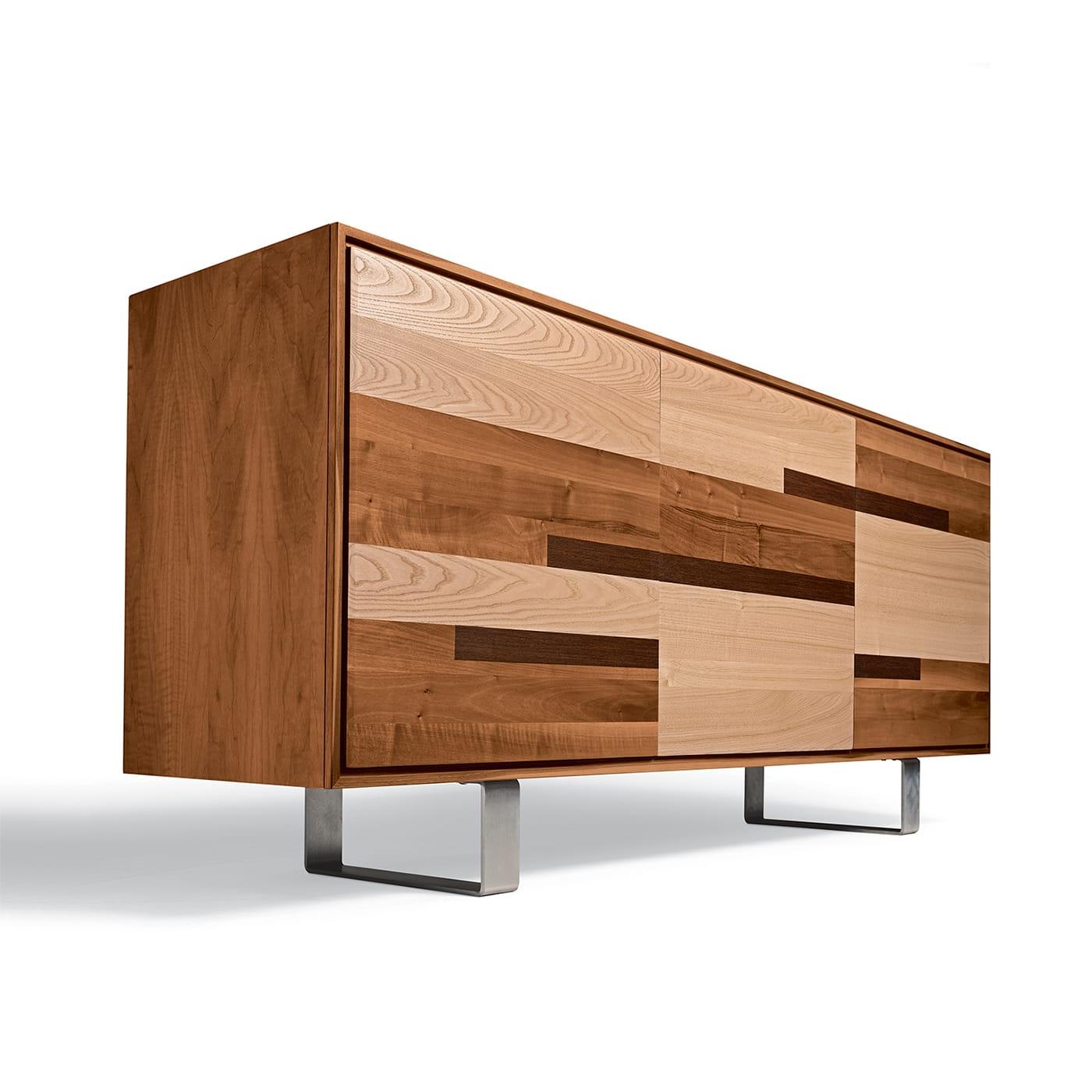 Materia Natura Three-Doors Sideboard | Configuration: 2-Doors