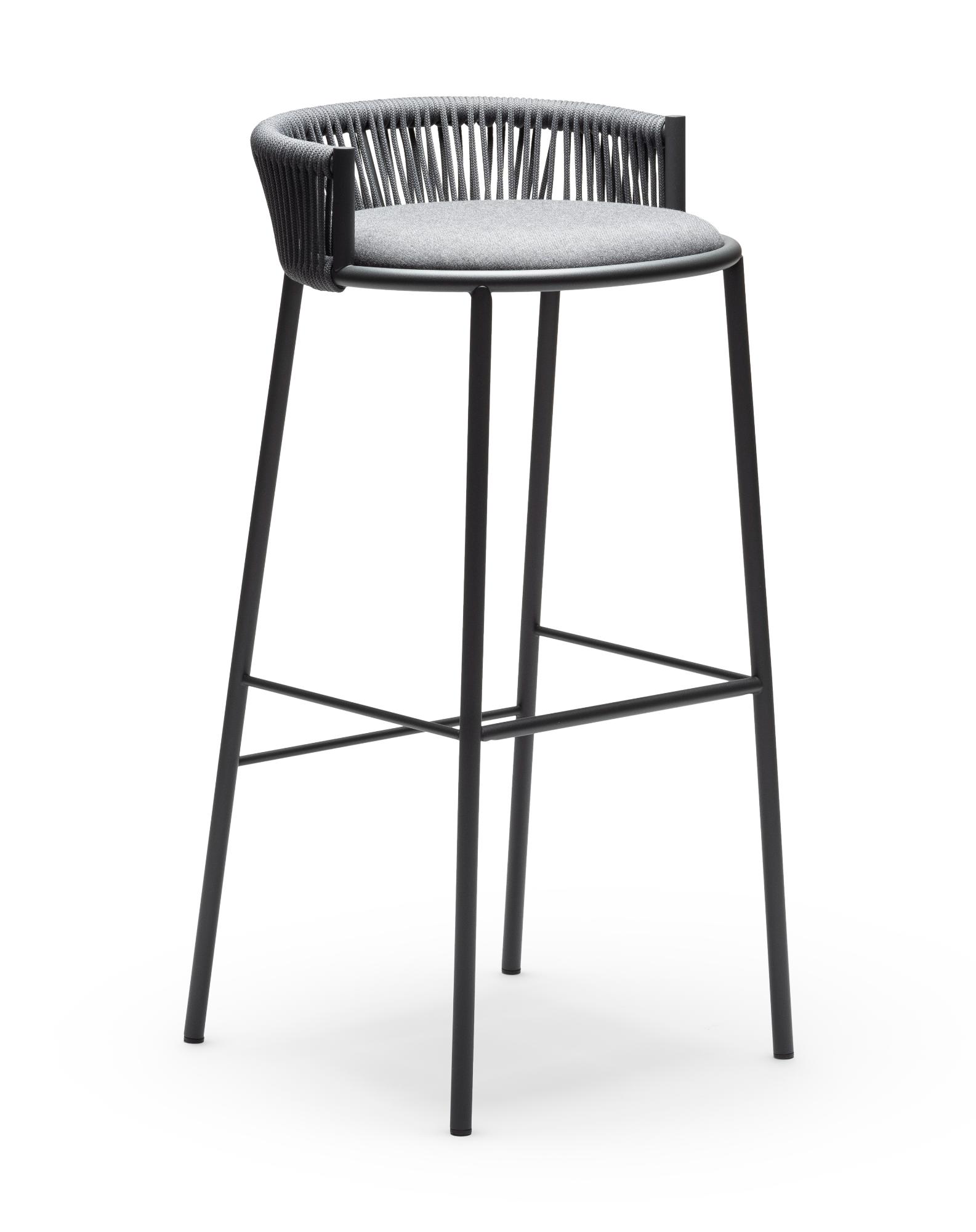 Millie Grey Outdoor Bar Stool