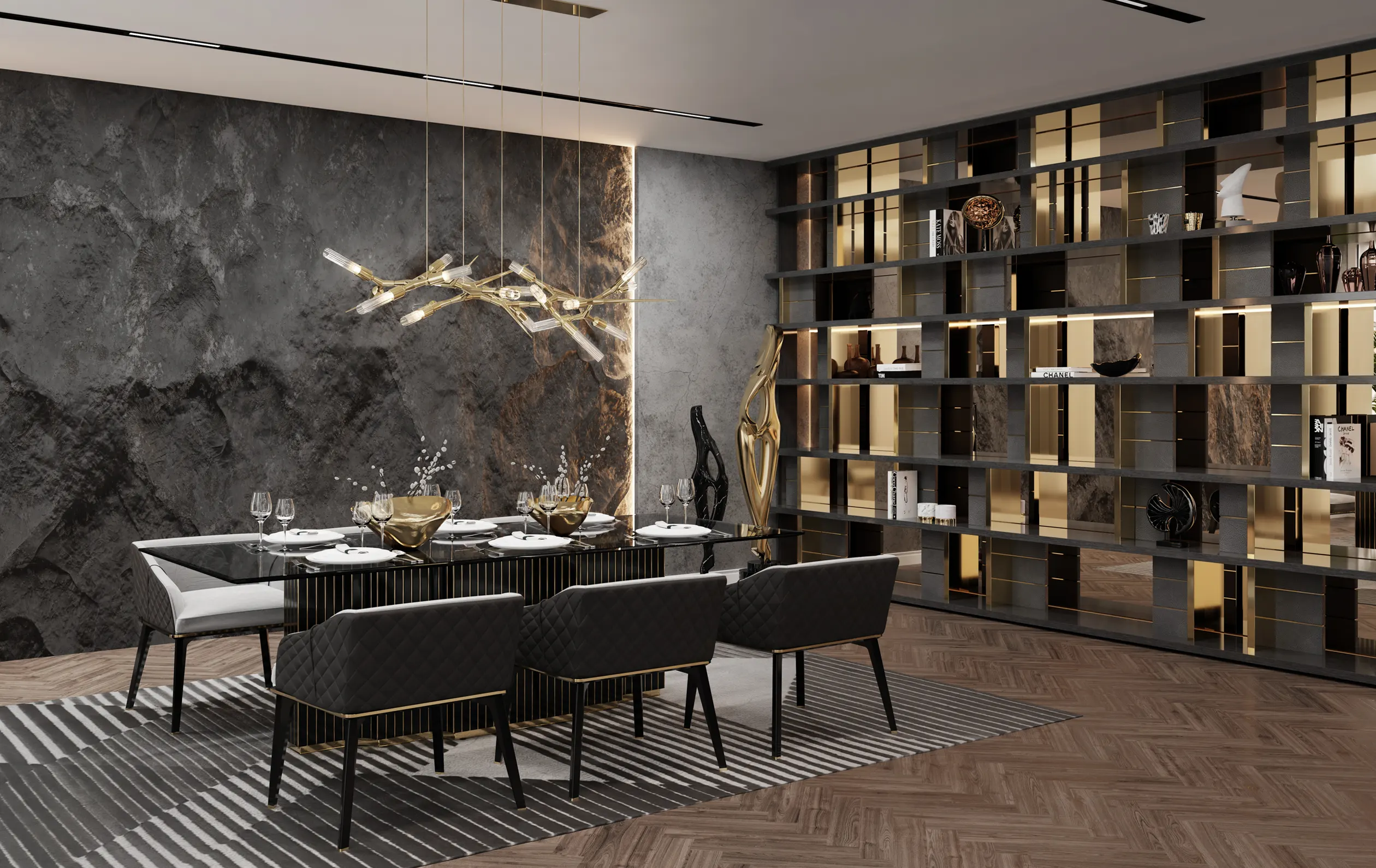Illusion Dining Table - 4