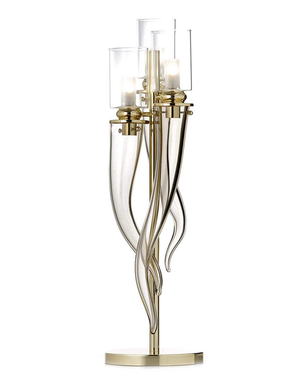 Honey Murano Glass Table Lamp