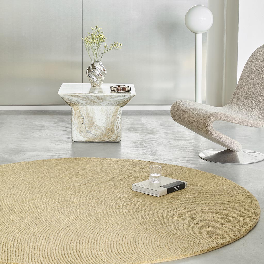 Decor Sand Round Rug | Size: Ø 150 cm