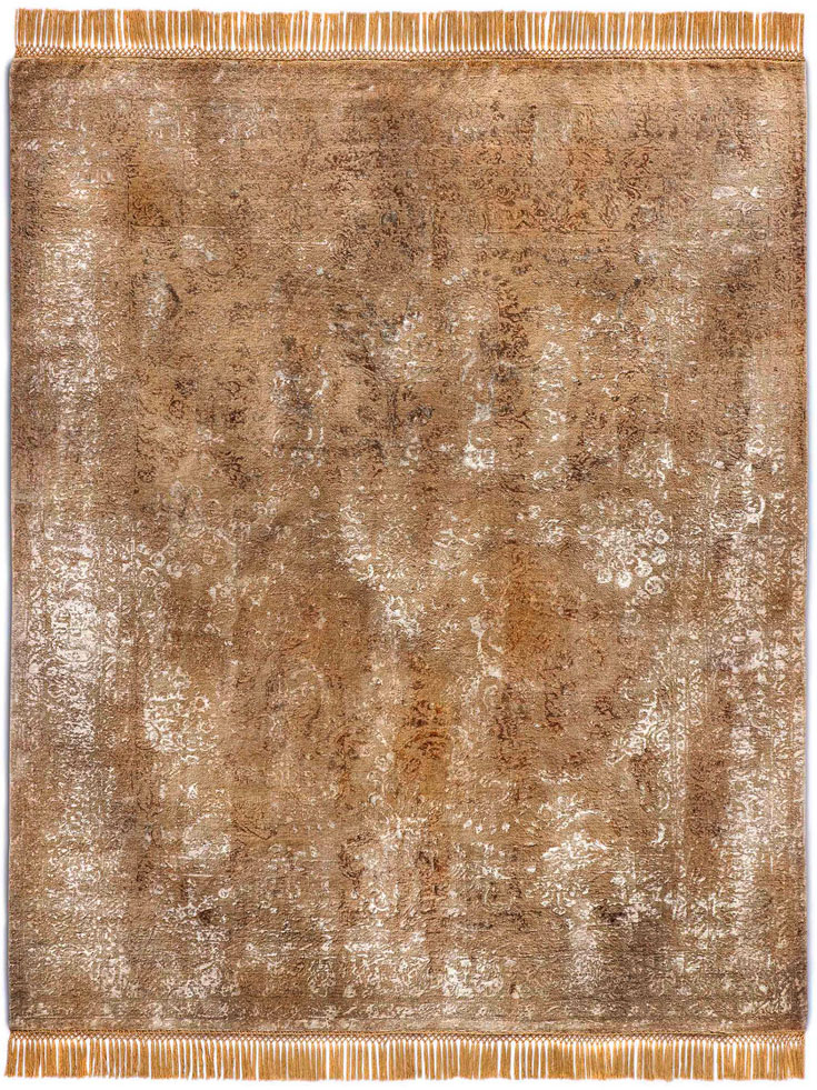 Zero Pile Luxury Silk / Wool Rug | Size: 365 x 457 cm