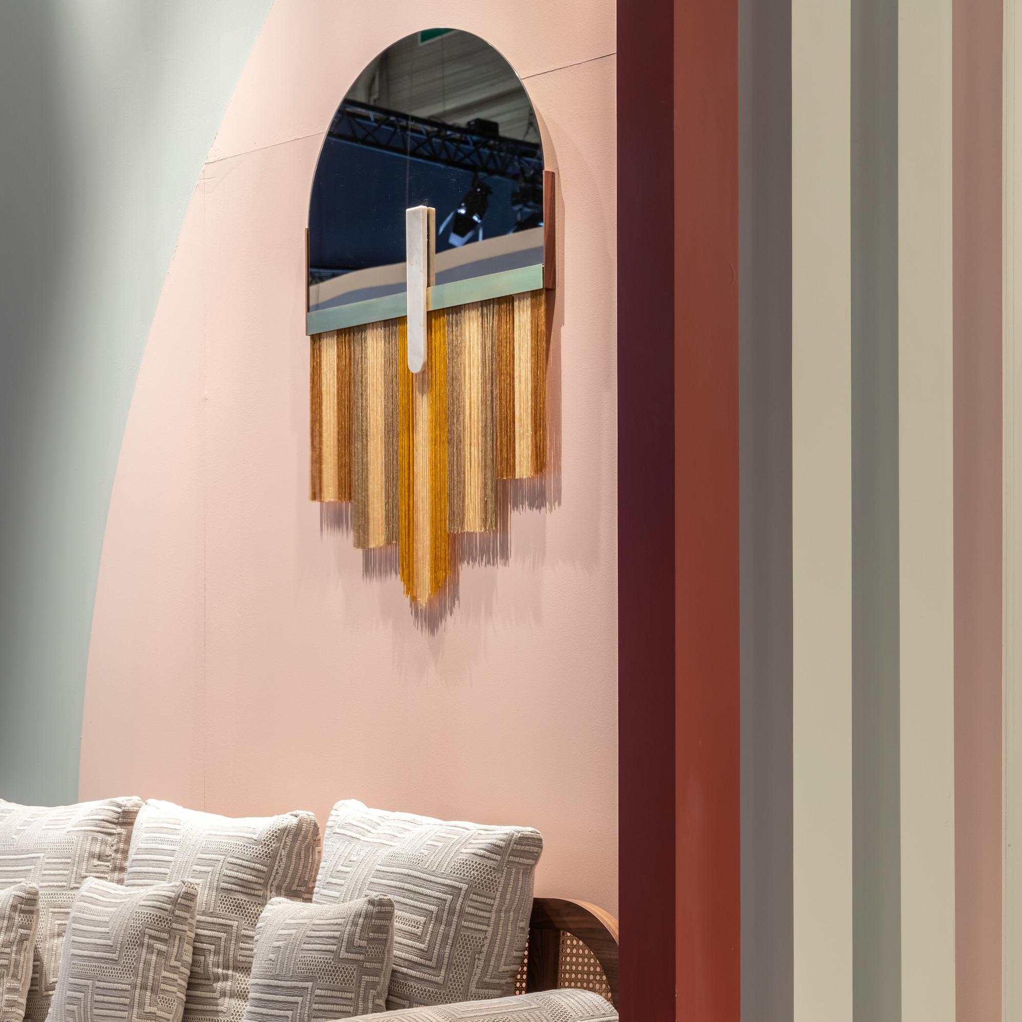 Souk Yellow Wall Mirror - 4