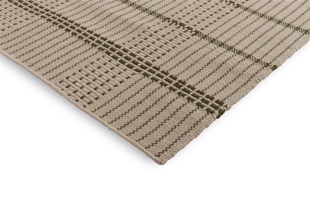 Zona Olive Stitch Fresco Rug