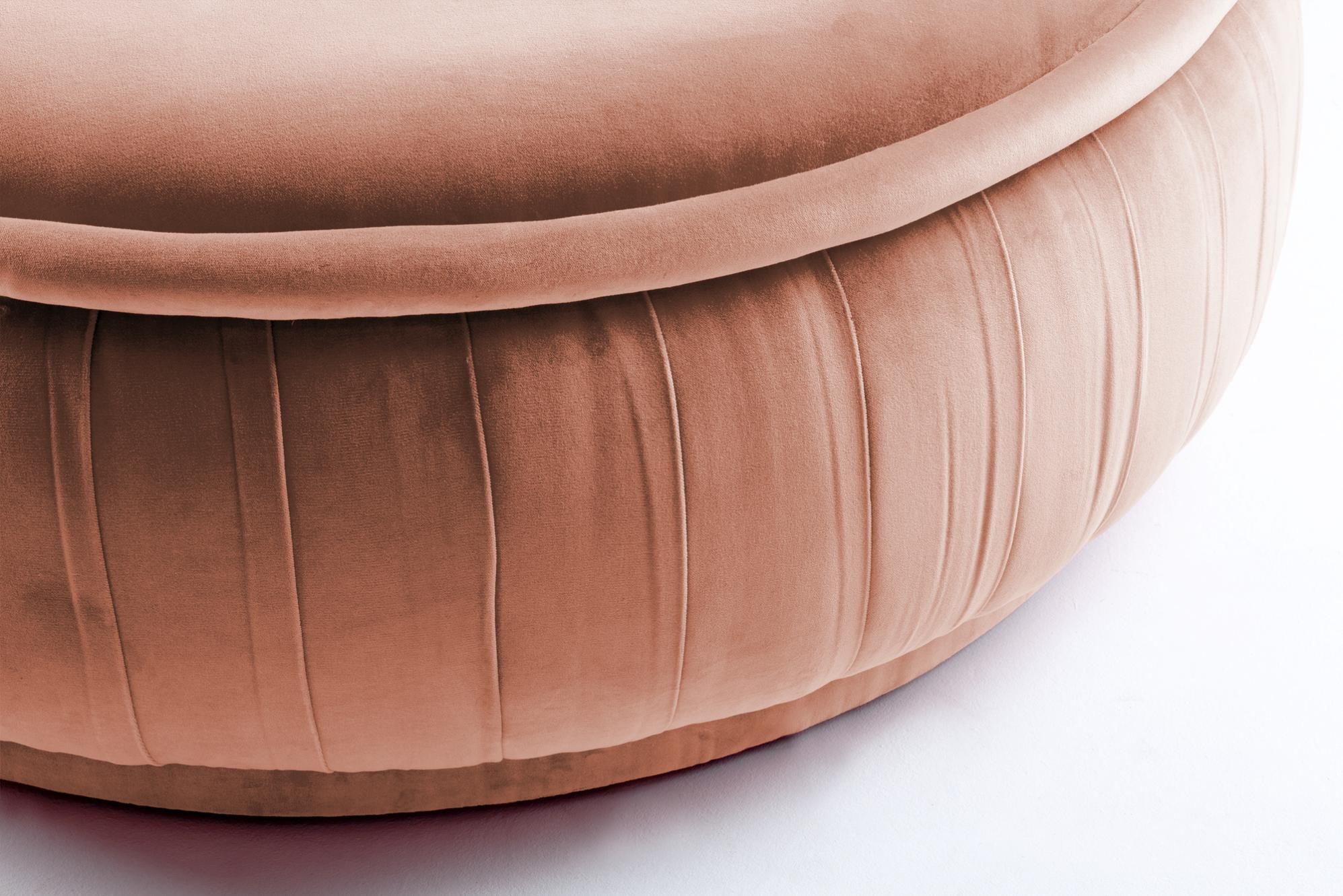 Malibu Round Pouf