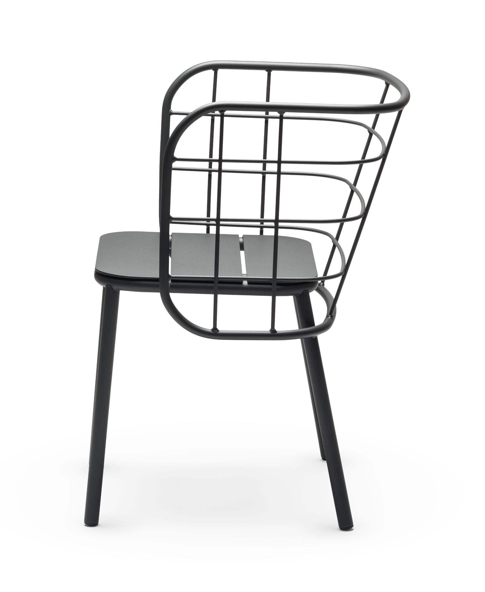 Jujube Black Outdoor Chair