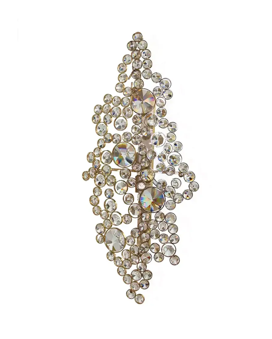 Eternelle Clear Glass Wall Light