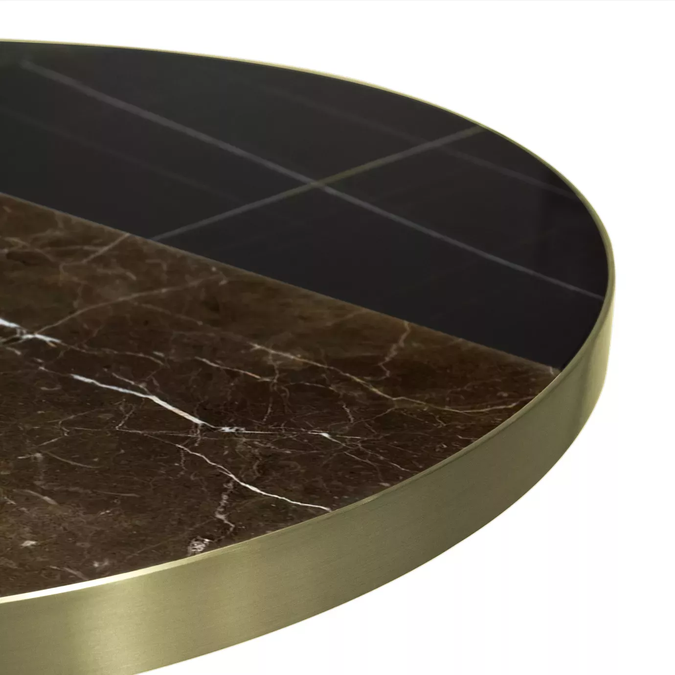 Decovita Black & Gold Granite Table
