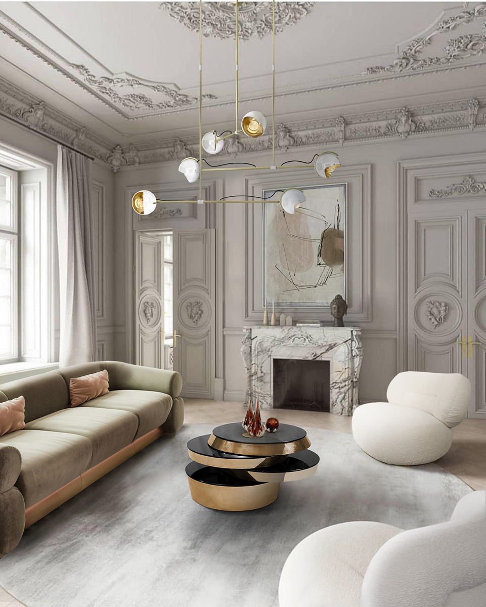 Chic Lumière Suspension Lamp - 6