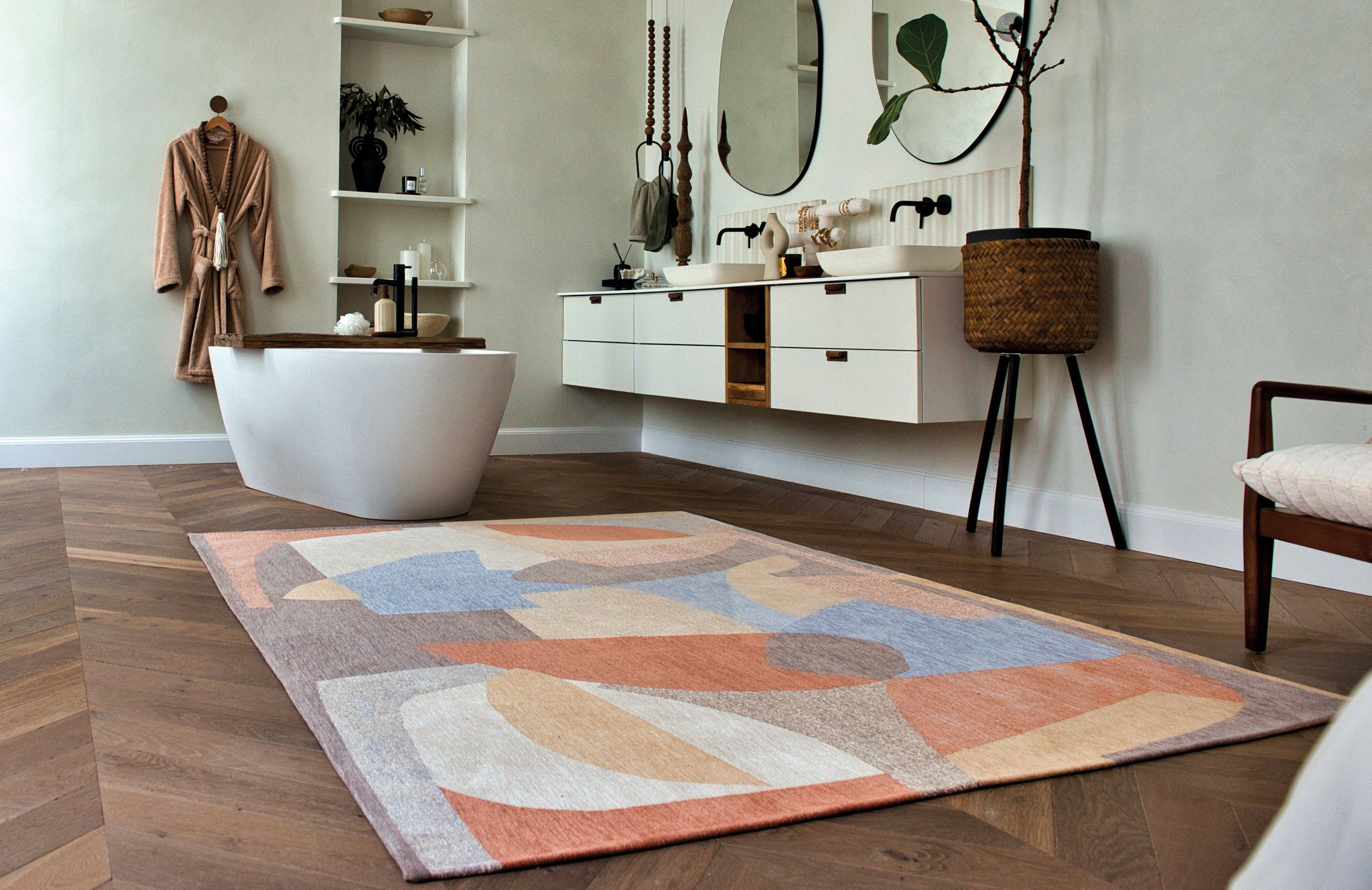 Secret Modern Flatweave Rug | Size: 280 x 390 cm