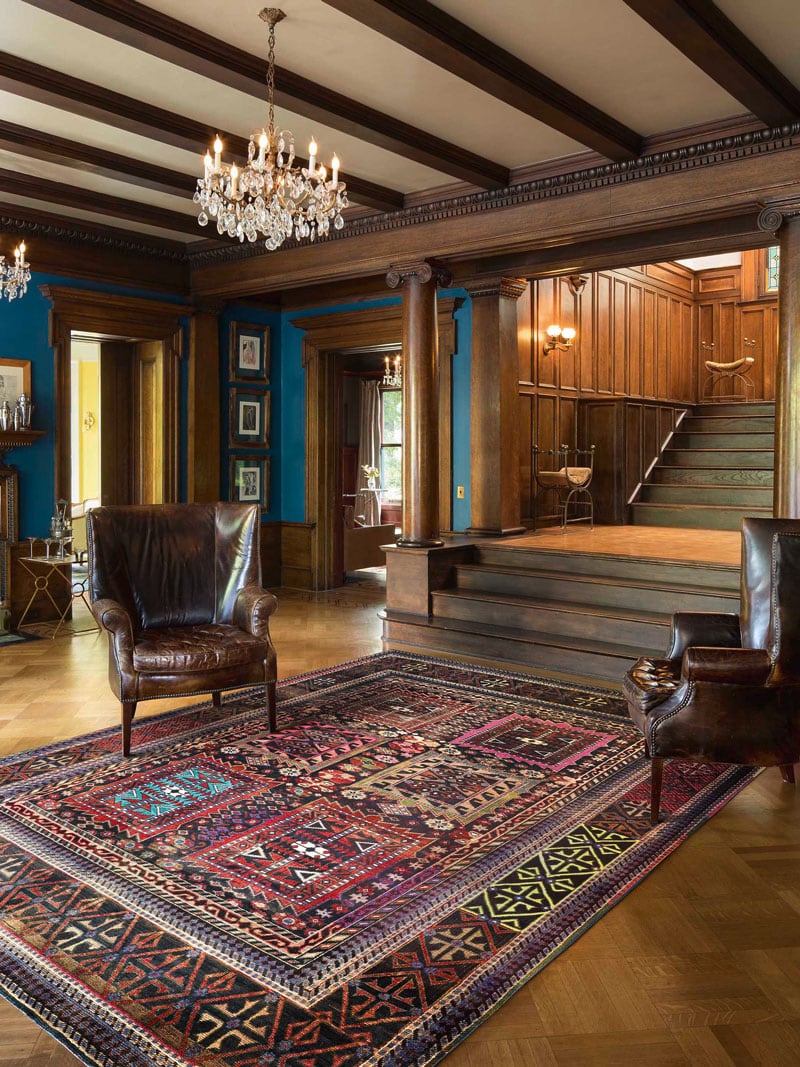 Original Hand-Knotted Wool Rug | Size: 183 x 274 cm