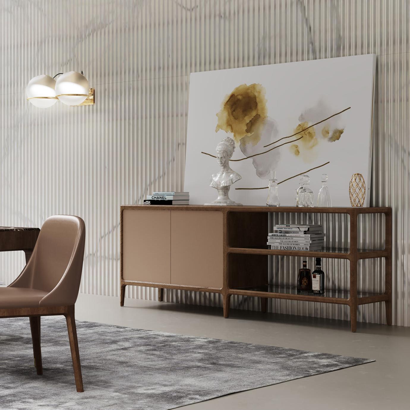 Bellagio Natural Italian Sideboard