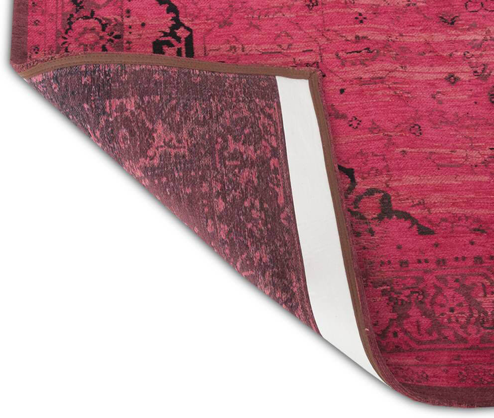 Heriz Persian Pink Rug by Louis de Poortere ☞ Size: 230 x 330 cm