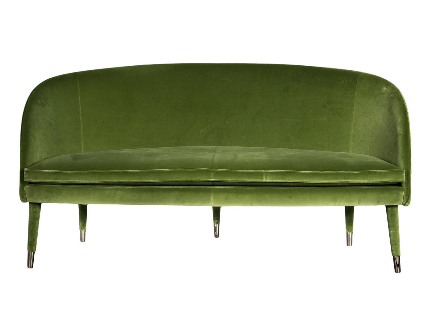 Vivien Olive Green Upholstered Sofa