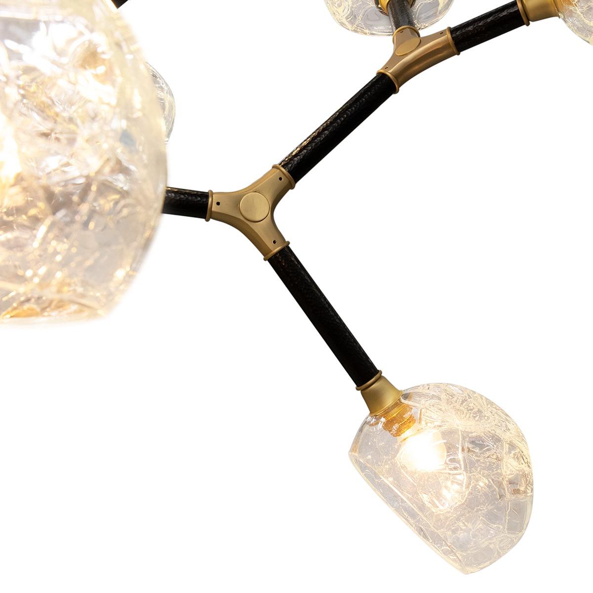 Multi-Shade Irregular Big Sculptural Suspension Light