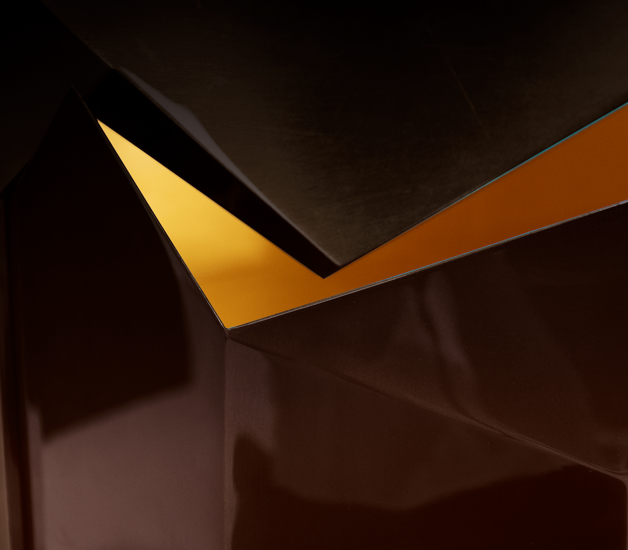 Prism Chocolate Designer Sideboard