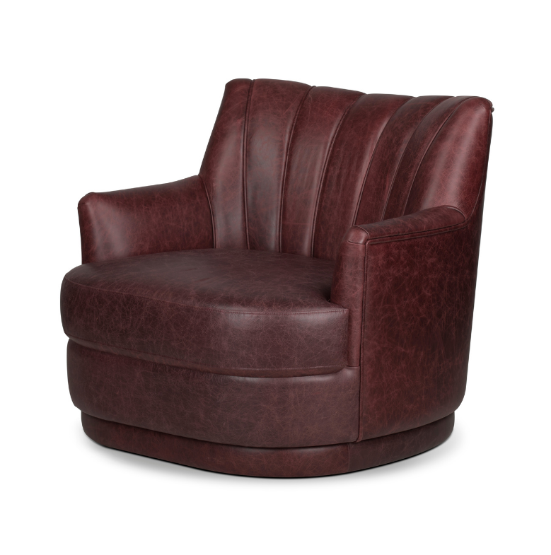 Leather Club Sofa