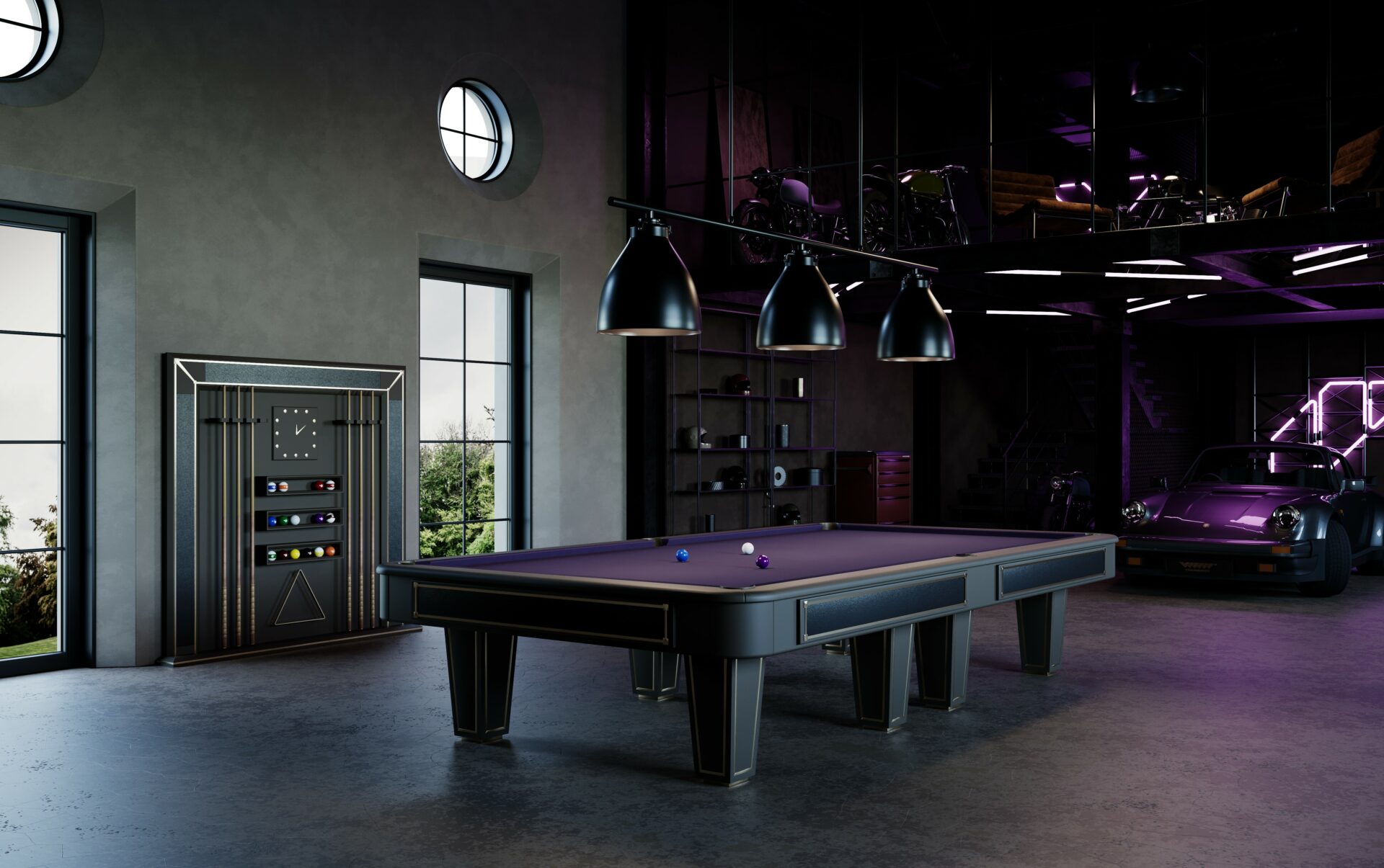 Frame Architect Cue Rack