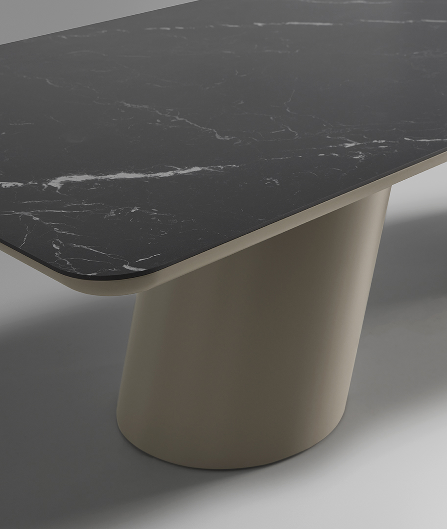 Altea Black Ceramic Dining Table