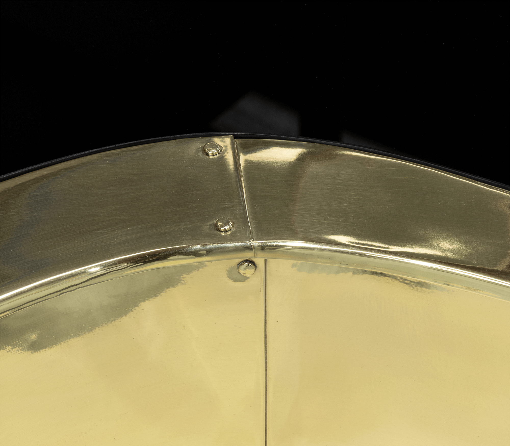 Polished Brass Coffee Table Set | Configuration: Big