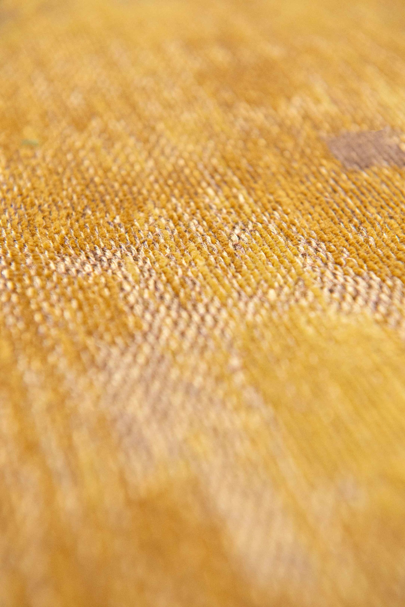 Erased Art Gold Abstract Modern Rug