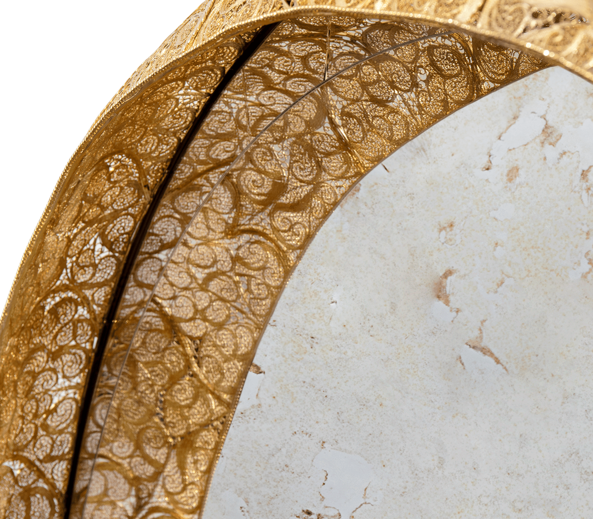 Crown Filigree II Designer Mirror
