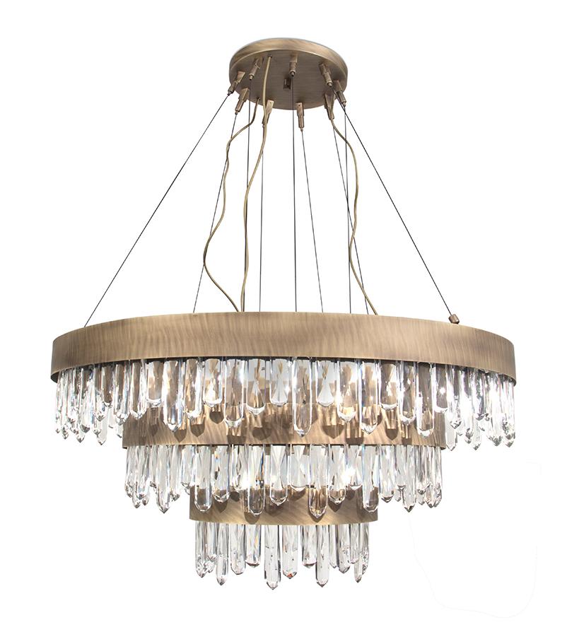 Brass Falls Cascade Chandelier