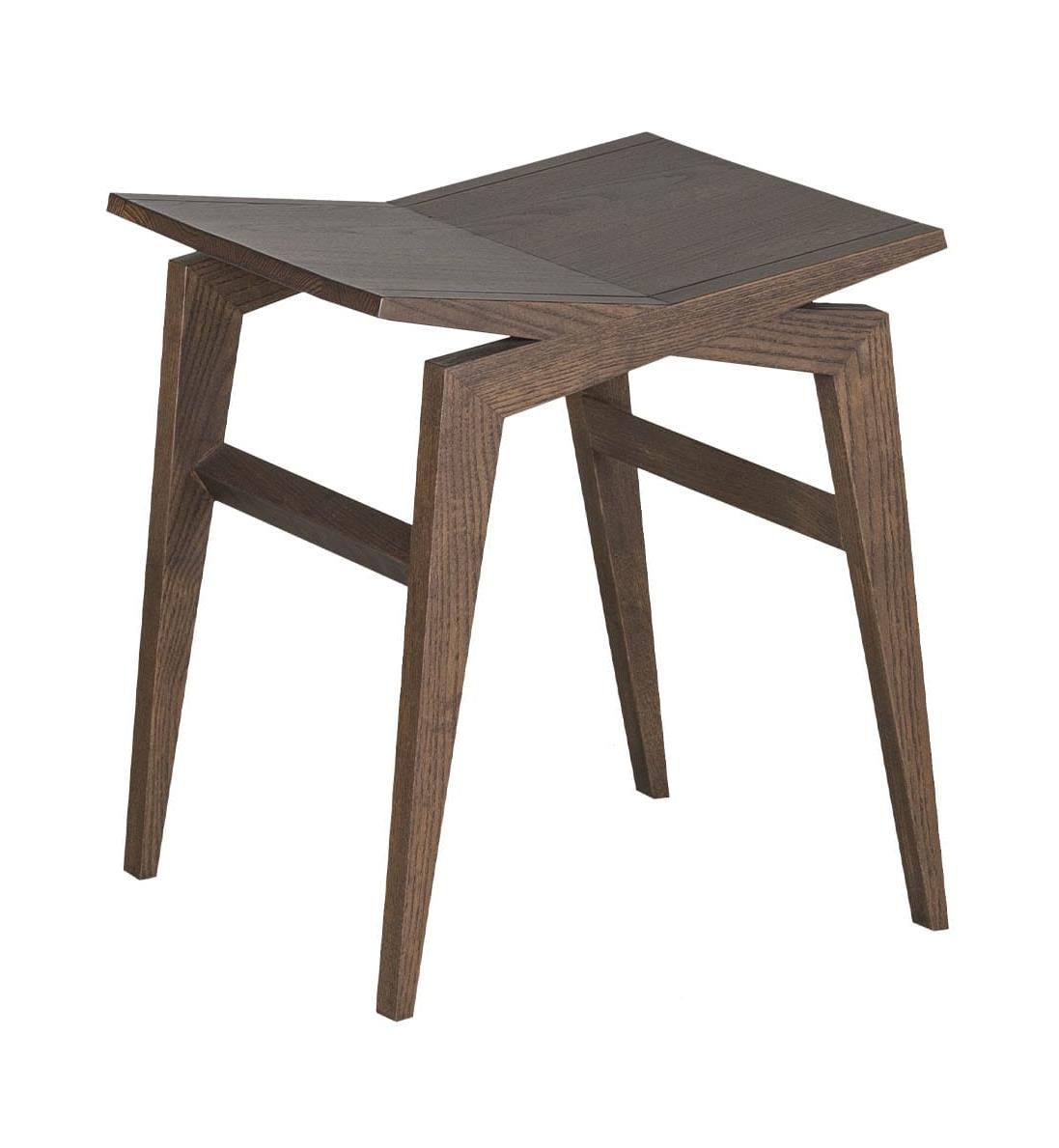 Icaro Dark Handcrafted Stool