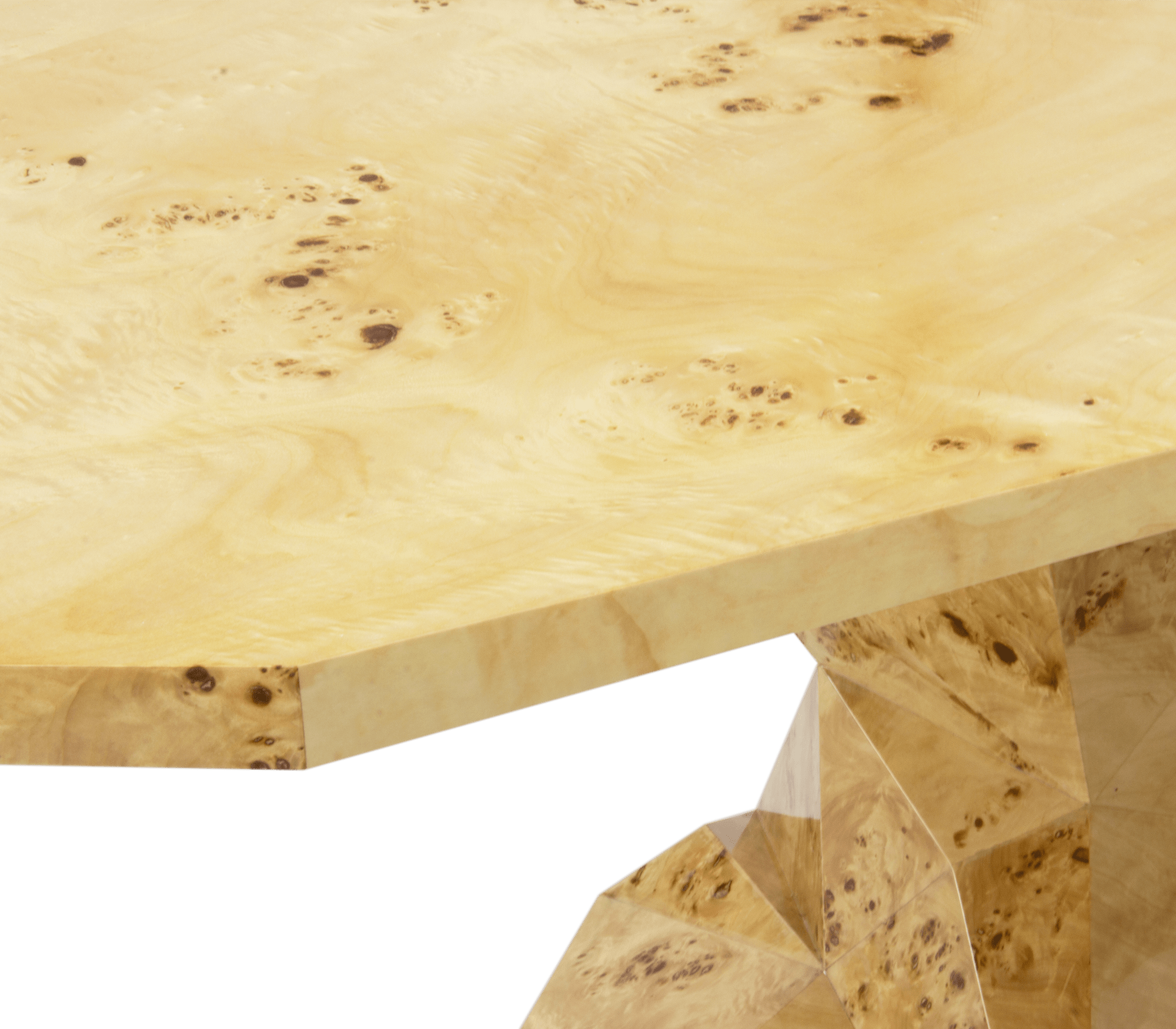 Poplar Root Luxe Dining Table
